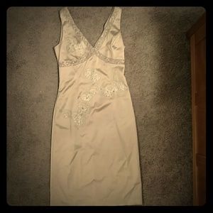 PRICE DROP Gold cocktail dress